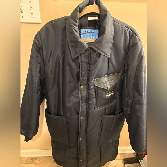 Code Inspector Jacket NWOT Refrigiwear Iron-Tuff Black Inspector Jacket Men’s XL